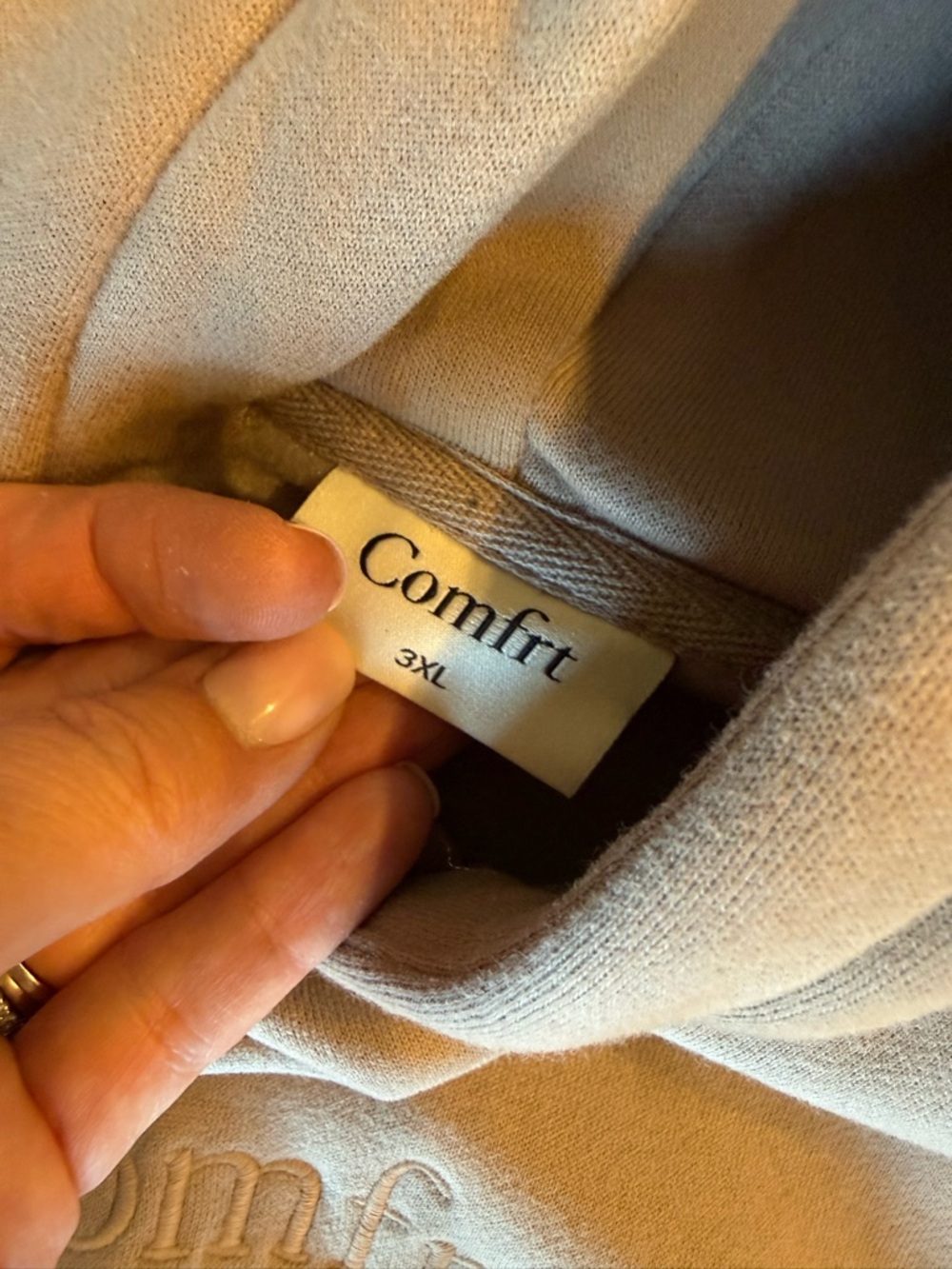 Comfrt Signature Hoodie Bark NWT - Picture 6 of 6